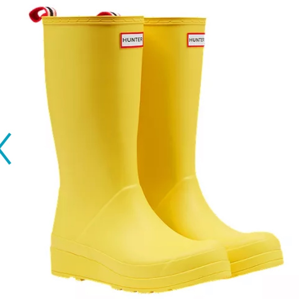 Hunter • Play tall boots yellow